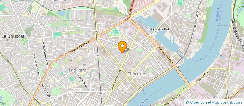 localisation de l'entreprise SARL HORUS GESTION  BORDEAUX