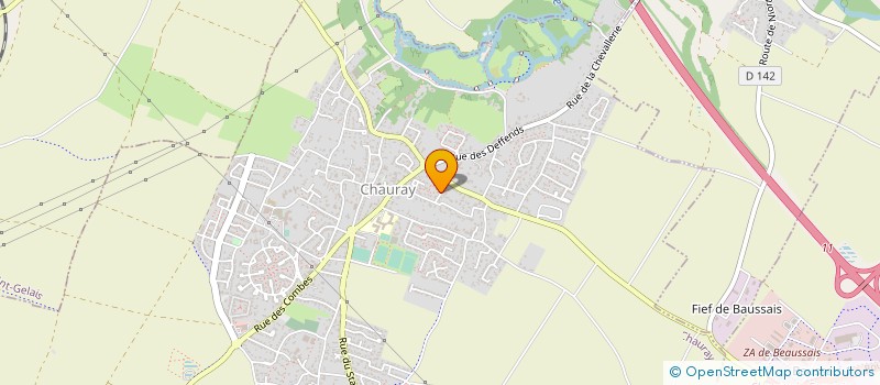 localisation de l'entreprise SARL HORVAT-DELCOURT ET FILS  CHAURAY