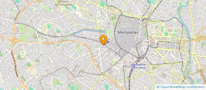 localisation de l'entreprise SARL HOSA à MONTPELLIER