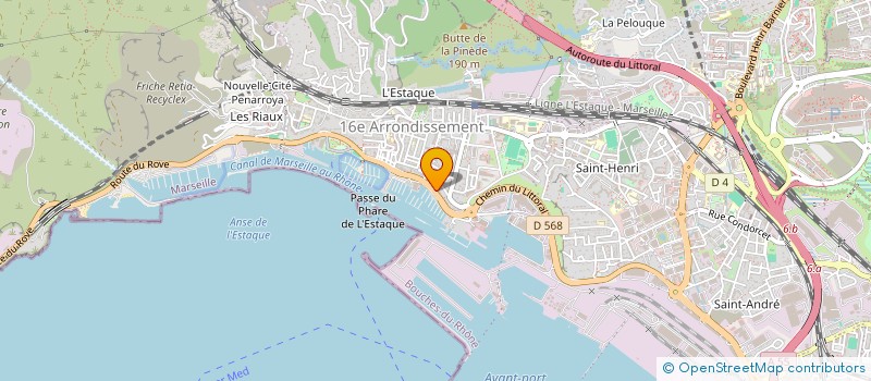 localisation de l'entreprise SARL HOTEL BENIDORM à MARSEILLE