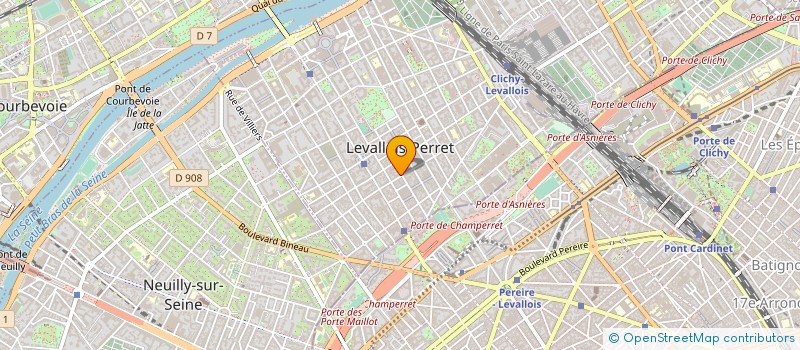 localisation de l'entreprise SARL HOTEL CHEVALLIER à LEVALLOIS-PERRET