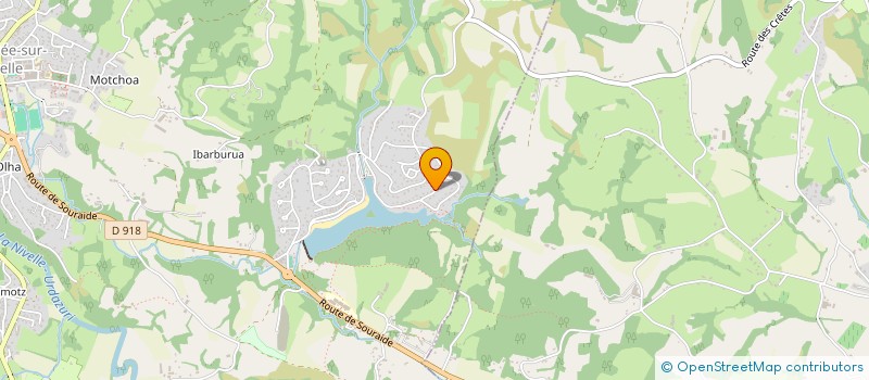 localisation de l'entreprise SARL HOTEL DE LA NIVELLE  SAINT-PEE-SUR-NIVELLE