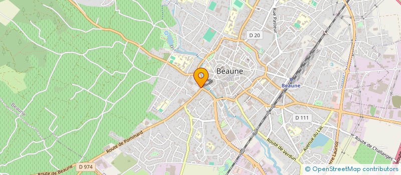 localisation de l'entreprise SARL HOTEL DE LA POSTE RESTAURANT DUCROS à BEAUNE