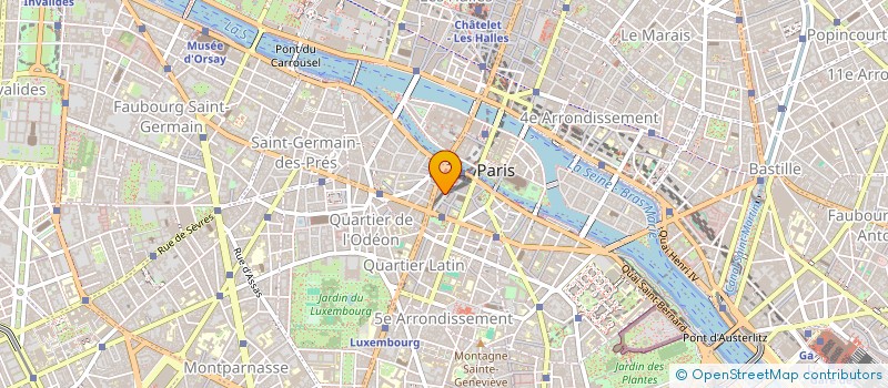 localisation de l'entreprise SARL HOTEL DU LEVANT  PARIS