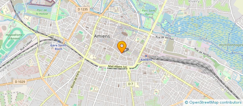 localisation de l'entreprise SARL HOTEL MAROTTE à AMIENS