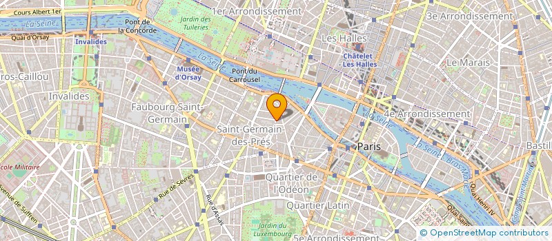 localisation de l'entreprise SARL HOTEL PRINCE DE CONDE  PARIS