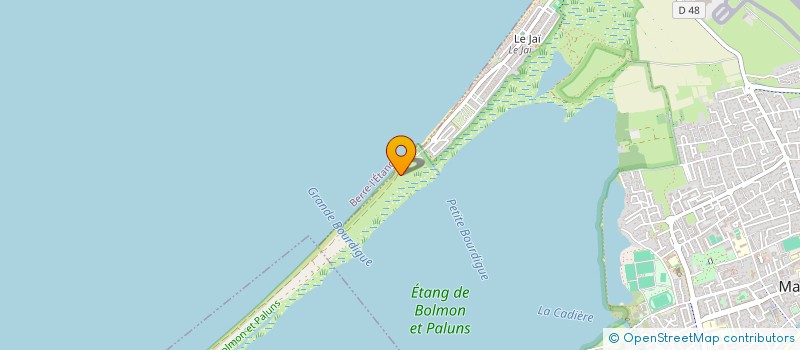 localisation de l'entreprise SARL HOTELIERE LE MARYSOL  MARIGNANE