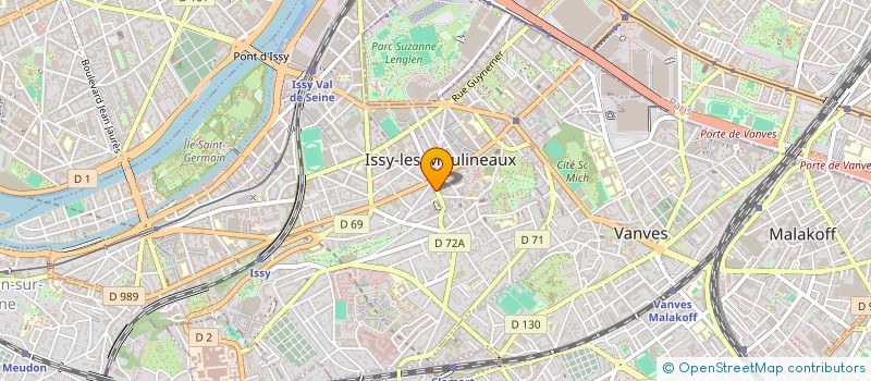 localisation de l'entreprise SARL HOTELLERIE GILLET à ISSY-LES-MOULINEAUX