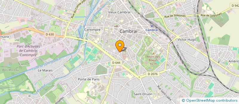 localisation de l'entreprise SARL HOTEM  CAMBRAI