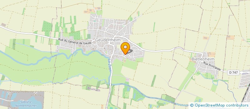 localisation de l'entreprise SARL HOUBLON ENERGIE  WINGERSHEIM LES QUATRE BANS