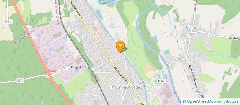 localisation de l'entreprise SARL HOUEL AGENCEMENT  THAON-LES-VOSGES