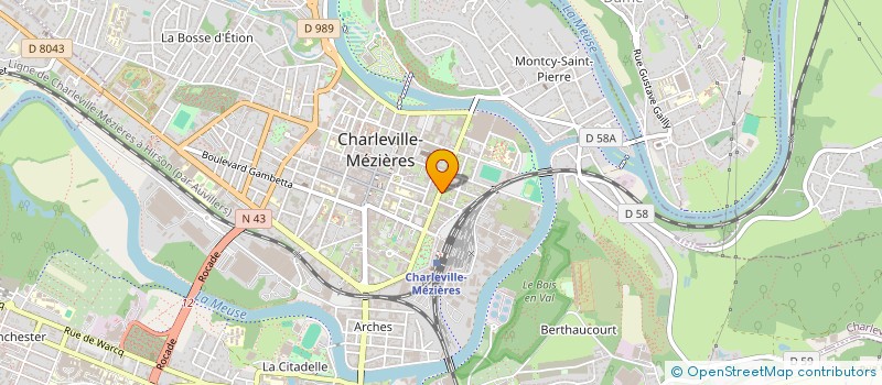 localisation de l'entreprise SARL HOULE ET HALE à CHARLEVILLE-MEZIERES