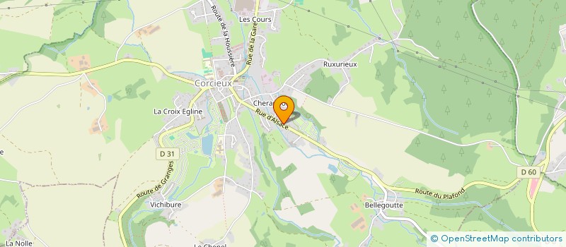 localisation de l'entreprise SARL HOUOT ET FILS à CORCIEUX