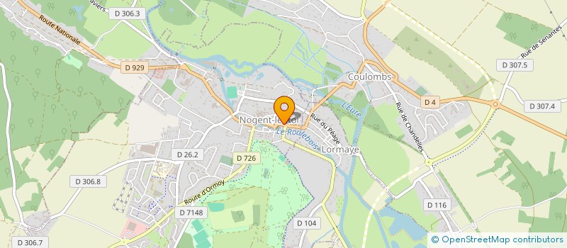 localisation de l'entreprise SARL HOUVET à NOGENT-LE-ROI
