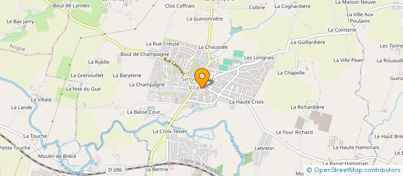 localisation de l'entreprise SARL HOUYERE PIOGER à NOYAL-SUR-VILAINE
