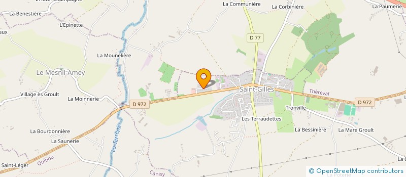 localisation de l'entreprise SARL HOUYVET GP  SAINT-GILLES