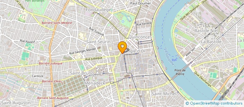 localisation de l'entreprise SARL HOXO à BORDEAUX