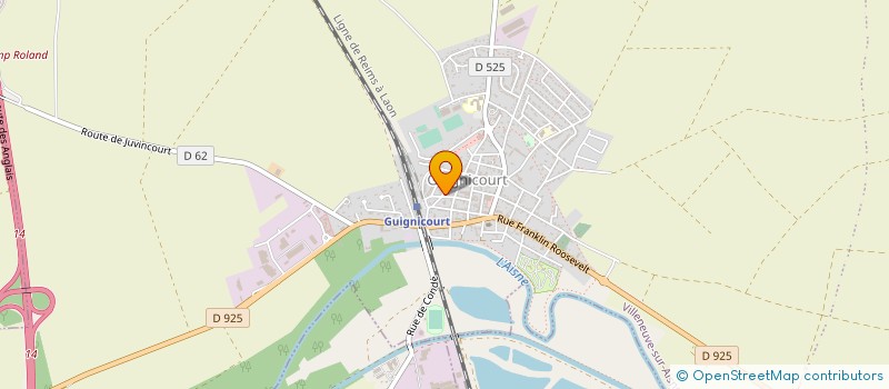 localisation de l'entreprise SARL HT à VILLENEUVE-SUR-AISNE
