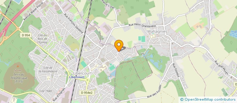 localisation de l'entreprise SARL HUART à LIBERCOURT