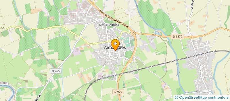 localisation de l'entreprise SARL HUBERT à AIMARGUES