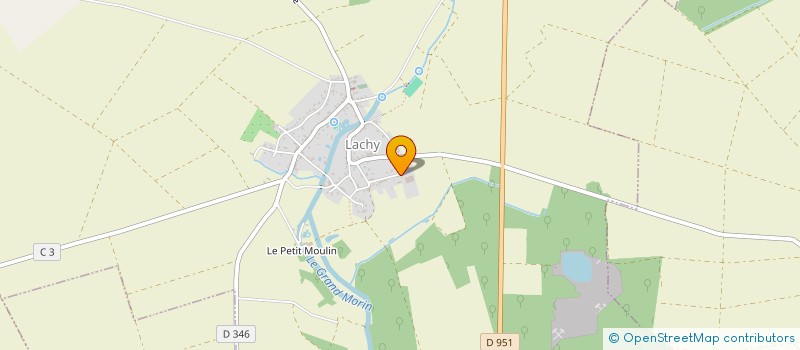 localisation de l'entreprise SARL HUCHETTE  LACHY