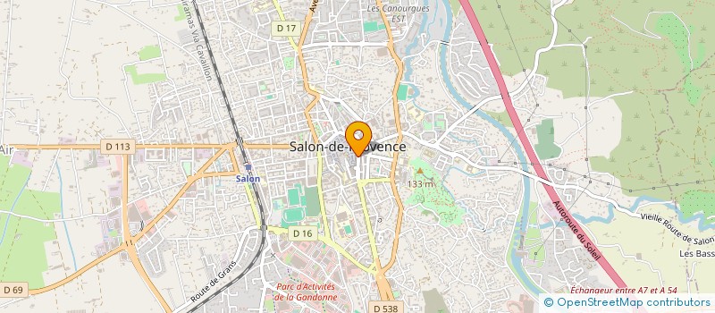 localisation de l'entreprise SARL HUDRY  SALON-DE-PROVENCE