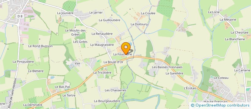 localisation de l'entreprise SARL HUET HAIE à VAIR-SUR-LOIRE