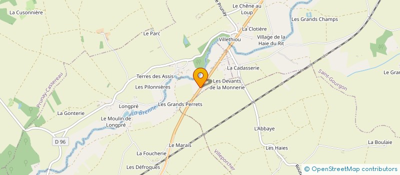 localisation de l'entreprise SARL HUGO STORIES à VILLECHAUVE