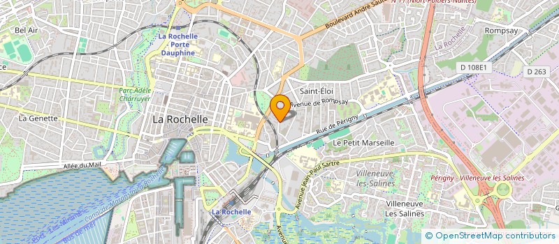 localisation de l'entreprise SARL HUGUET FILS à LA ROCHELLE