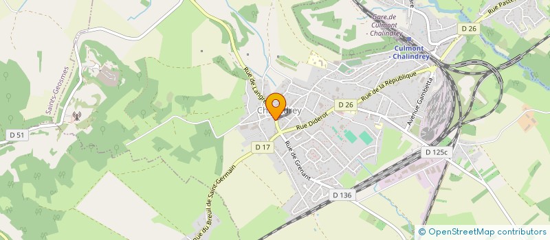 localisation de l'entreprise SARL HUMANPNUM à CHALINDREY