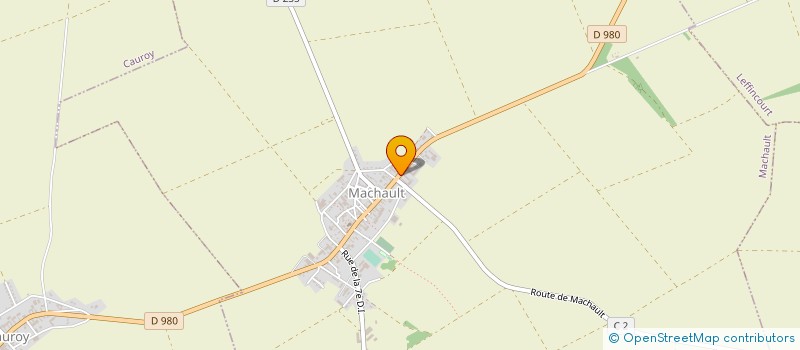 localisation de l'entreprise SARL HUREAU SOLAIRE  MACHAULT