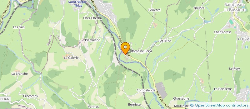 localisation de l'entreprise SARL HUSSER  SAINT-VICTOR-SUR-RHINS