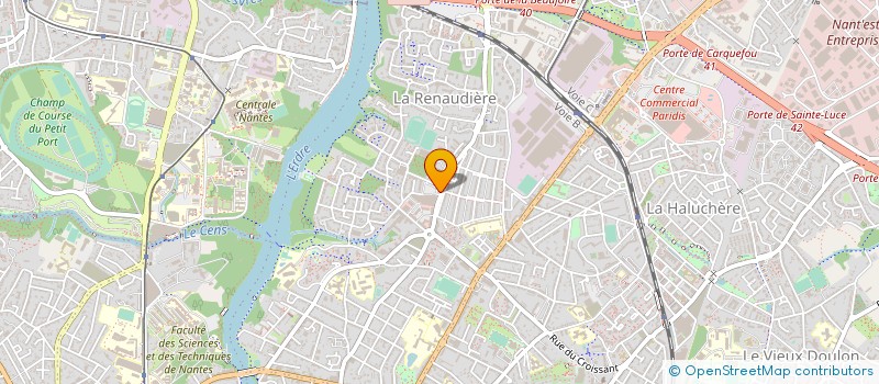 localisation de l'entreprise SARL HUVELIN à NANTES