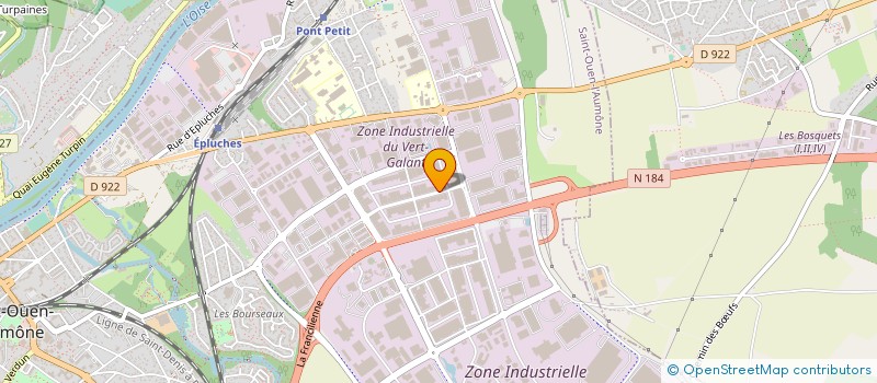 localisation de l'entreprise SARL HUWER PARIS NORD à SAINT-OUEN-L'AUMONE