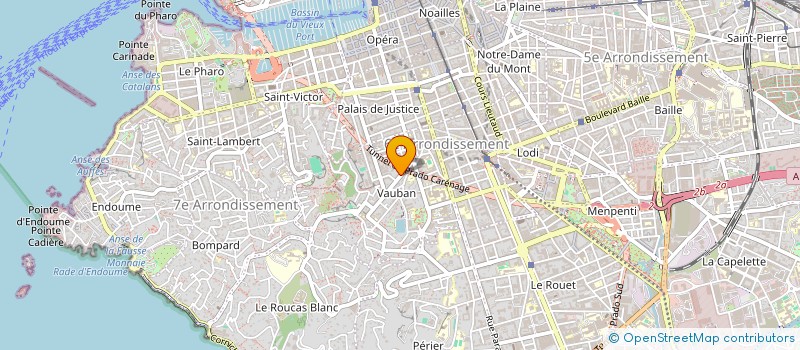 localisation de l'entreprise SARL HUZO à MARSEILLE