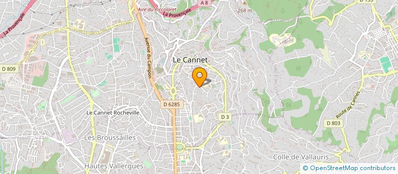 localisation de l'entreprise SARL HVAC RENOVATION à LE CANNET