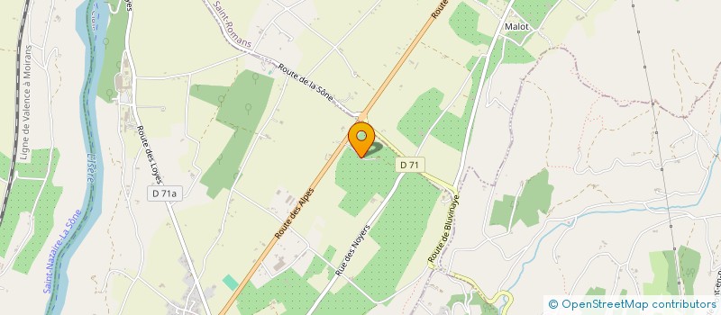 localisation de l'entreprise SARL HYDRO CONFORT 38  SAINT-JUST-DE-CLAIX