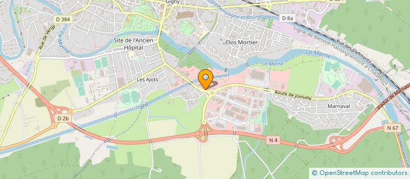 localisation de l'entreprise SARL HYDROCAR à SAINT-DIZIER