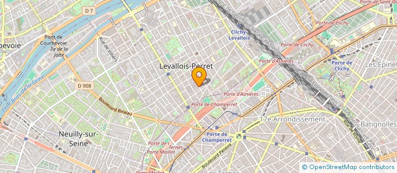 localisation de l'entreprise SARL HYDROLYON à LEVALLOIS-PERRET
