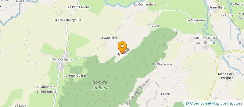 localisation de l'entreprise SARL HYPER 10 à COUR-MAUGIS SUR HUISNE