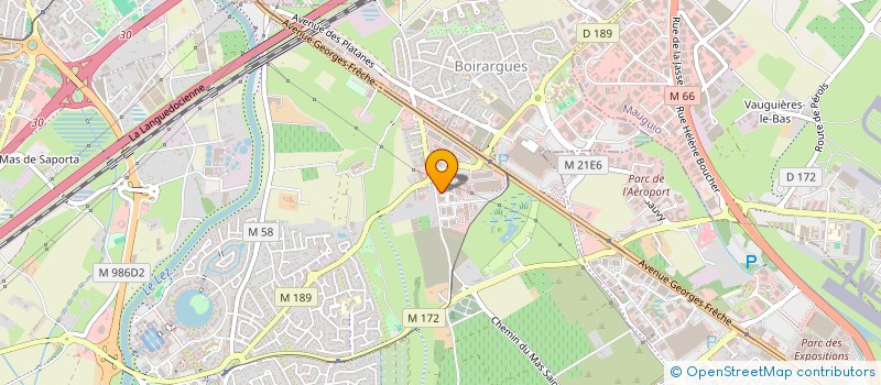 localisation de l'entreprise SARL I.D. FACADES  LATTES