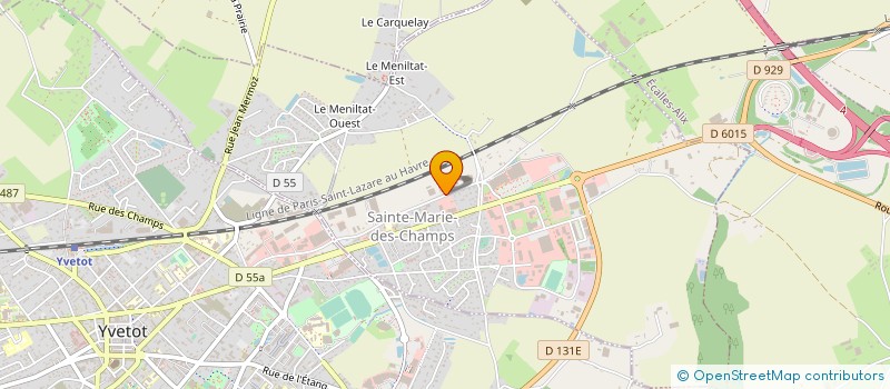 localisation de l'entreprise SARL I . D . G . SOVERTHY à SAINTE-MARIE-DES-CHAMPS