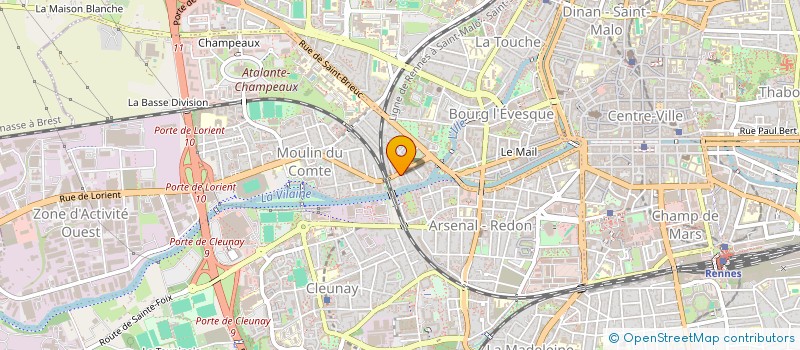localisation de l'entreprise SARL I.H.C.C. à RENNES