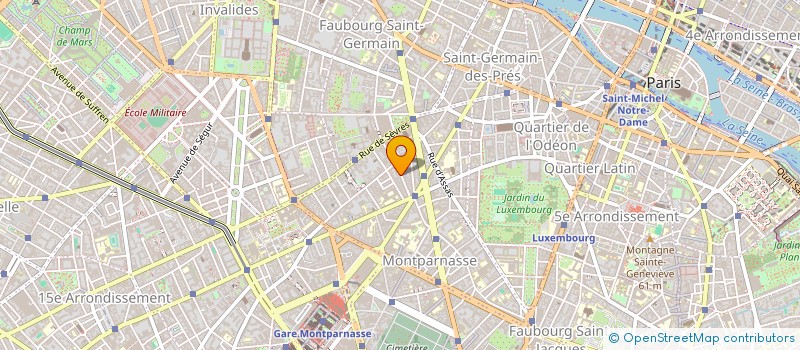 localisation de l'entreprise SARL I MODE à PARIS