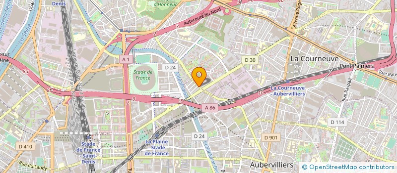 localisation de l'entreprise SARL I.P.R  PARIS