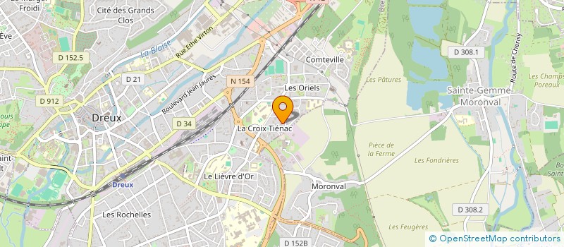localisation de l'entreprise SARL I.T.M MONTAGE à DREUX