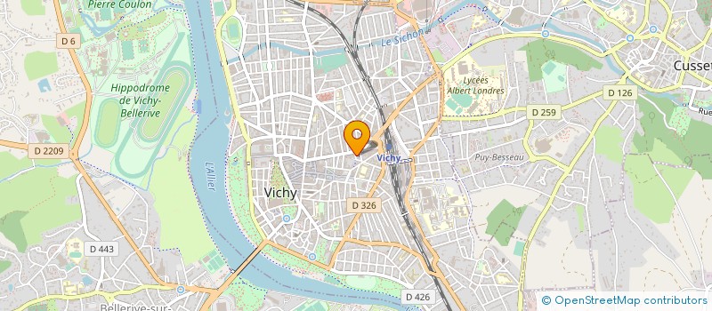 localisation de l'entreprise SARL IBA FRANCE IMPORT EXPORT à VICHY