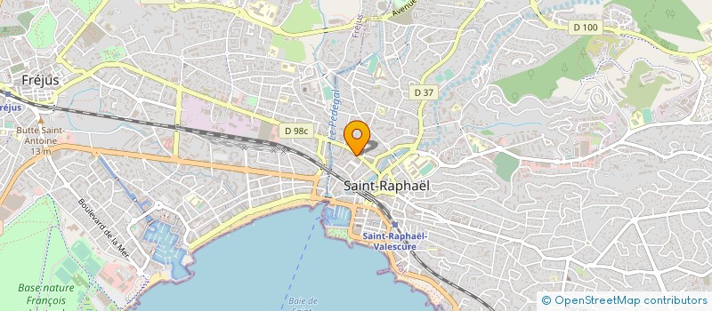 localisation de l'entreprise SARL IBI SUD à SAINT-RAPHAEL
