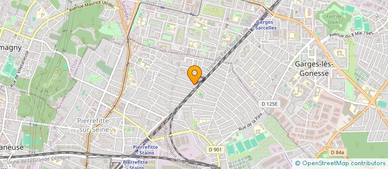 localisation de l'entreprise SARL IBRAHIM à STAINS