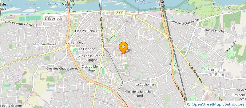 localisation de l'entreprise SARL IBRAHIM FOOD CHAIN à ORLEANS